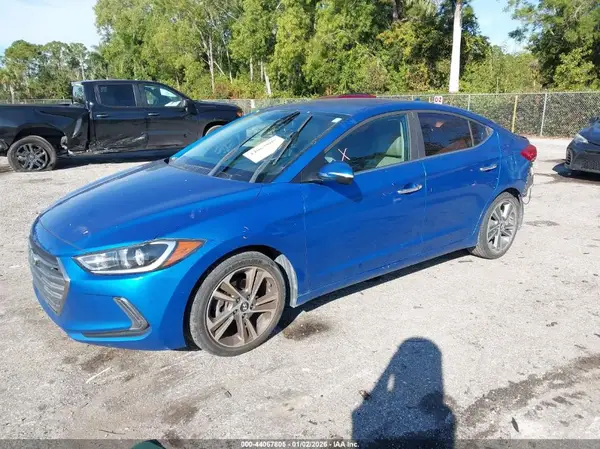 KMHD84LF6HU077005 2017 HYUNDAI ELANTRA - Image 2