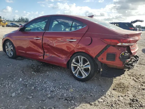 KMHD84LF6HU165987 2017 HYUNDAI ELANTRA - Image 2