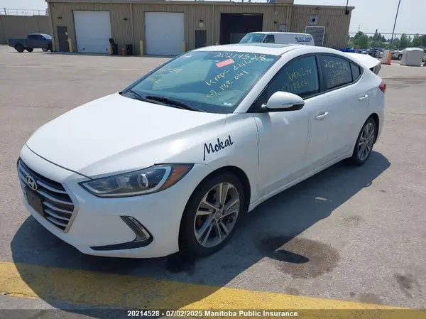 KMHD84LF6HU188041 2017 HYUNDAI ELANTRA - Image 2