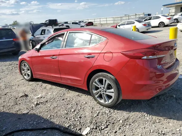 KMHD84LF6HU211821 2017 HYUNDAI ELANTRA - Image 2