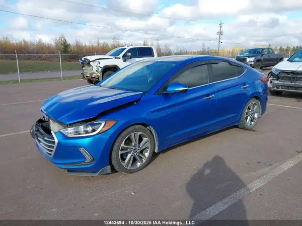 KMHD84LF7HU137891 2017 HYUNDAI ELANTRA - Image 2