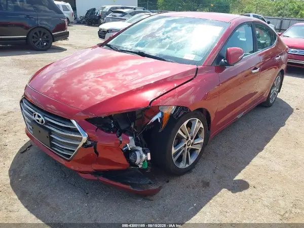 KMHD84LF7HU283076 2017 HYUNDAI ELANTRA - Image 2