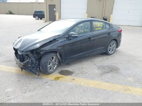 KMHD84LF7JU657515 2018 HYUNDAI ELANTRA - Image 2