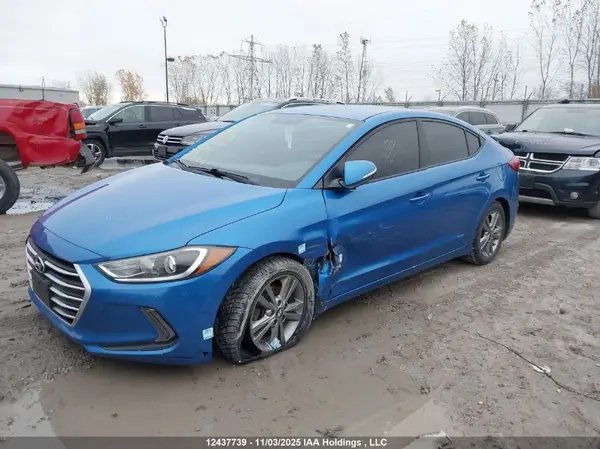 KMHD84LF8HU122834 2017 HYUNDAI ELANTRA - Image 2