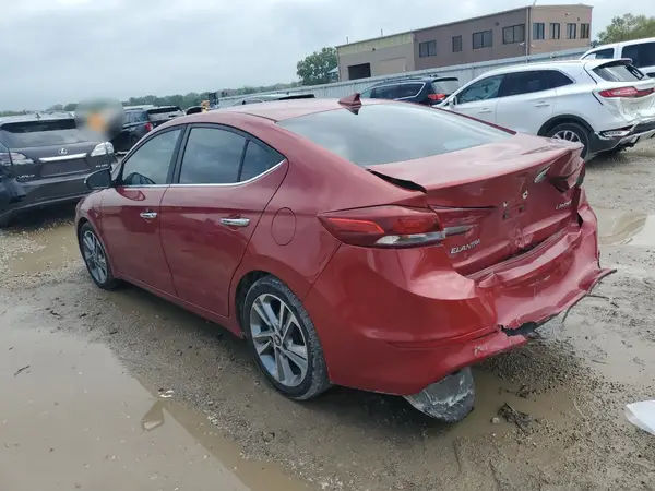 KMHD84LF8HU194911 2017 HYUNDAI ELANTRA - Image 2