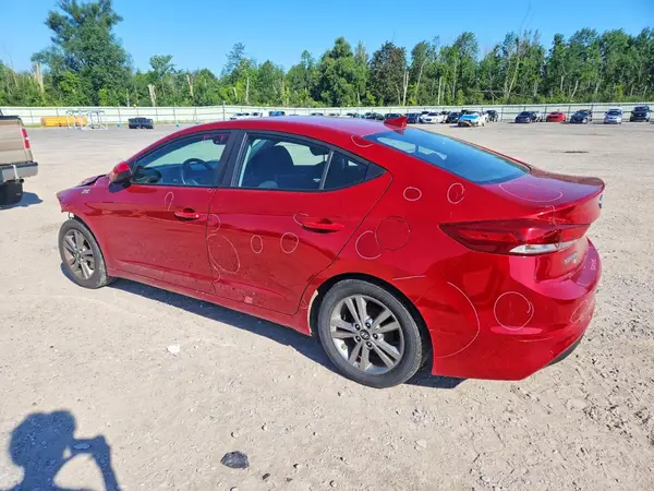KMHD84LF8HU362031 2017 HYUNDAI ELANTRA - Image 2