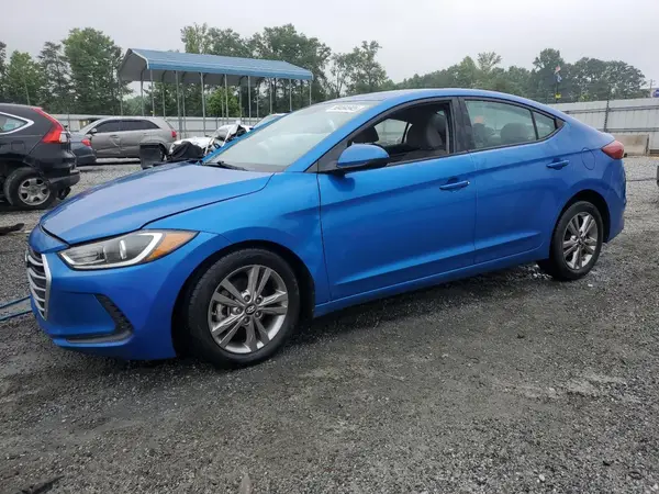 KMHD84LF9HU063695 2017 HYUNDAI ELANTRA - Image 1
