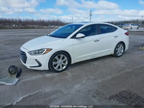 KMHD84LF9HU193203 2017 HYUNDAI ELANTRA - Image 2