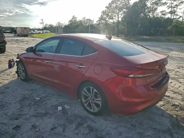 KMHD84LF9HU282916 2017 HYUNDAI ELANTRA - Image 2