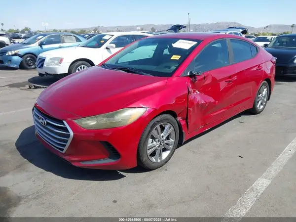 KMHD84LF9HU378402 2017 HYUNDAI ELANTRA - Image 2