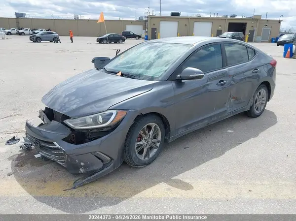 KMHD84LFXHU190231 2017 HYUNDAI ELANTRA - Image 2