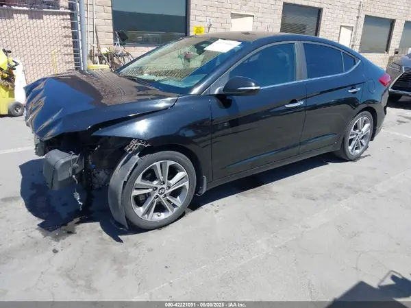 KMHD84LFXHU267017 2017 HYUNDAI ELANTRA - Image 2