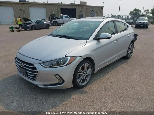 KMHD84LFXHU270693 2017 HYUNDAI ELANTRA - Image 2