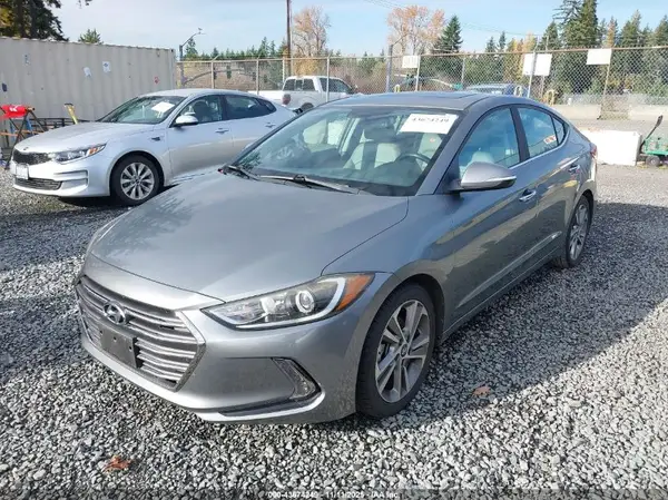 KMHD84LFXHU284397 2017 HYUNDAI ELANTRA - Image 2