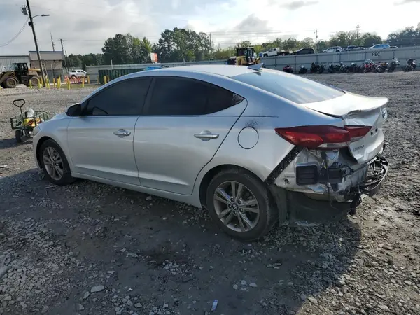 KMHD84LFXJU491992 2018 HYUNDAI ELANTRA - Image 2