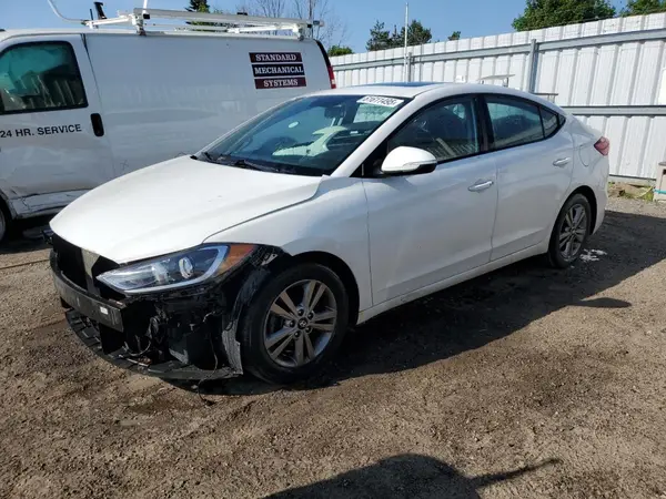 KMHD84LFXJU499641 2018 HYUNDAI ELANTRA - Image 1