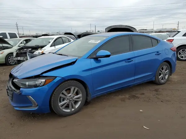 KMHD84LFXJU548000 2018 HYUNDAI ELANTRA - Image 1