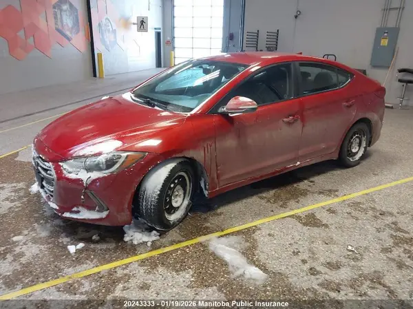 KMHD84LFXJU570448 2018 HYUNDAI ELANTRA - Image 2
