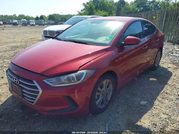 KMHD84LFXJU610267 2018 HYUNDAI ELANTRA - Image 2