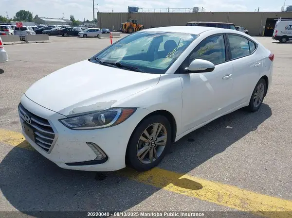 KMHD84LFXJU632947 2018 HYUNDAI ELANTRA - Image 2