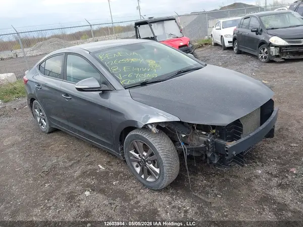 KMHD84LFXJU640403 2018 HYUNDAI ELANTRA - Image 1