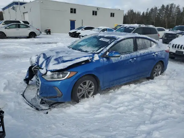 KMHD84LFXJU697166 2018 HYUNDAI ELANTRA - Image 1