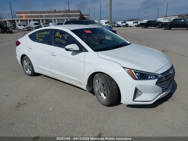 KMHD84LFXKU734962 2019 HYUNDAI ELANTRA - Image 1
