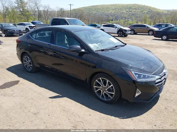 KMHD84LFXKU811958 2019 HYUNDAI ELANTRA - Image 1