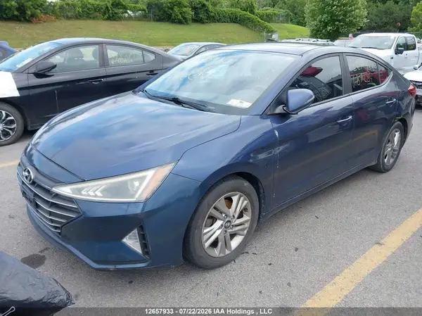 KMHD84LFXKU871285 2019 HYUNDAI ELANTRA - Image 2