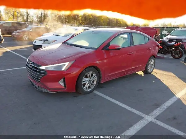 KMHD84LFXKU874977 2019 HYUNDAI ELANTRA - Image 2