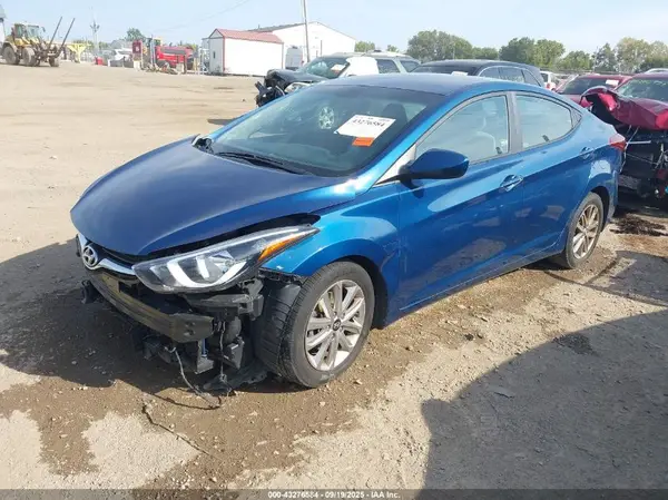 KMHDH4AE0GU480695 2016 HYUNDAI ELANTRA - Image 2