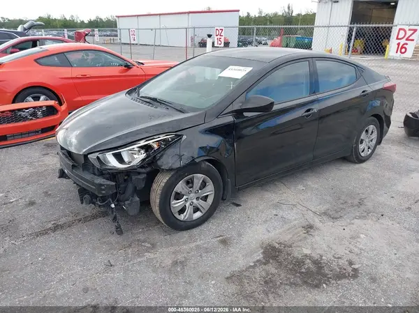 KMHDH4AE0GU481121 2016 HYUNDAI ELANTRA - Image 2
