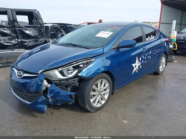 KMHDH4AE0GU503666 2016 HYUNDAI ELANTRA - Image 2