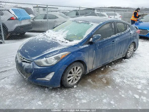 KMHDH4AE1GU474856 2016 HYUNDAI ELANTRA - Image 2