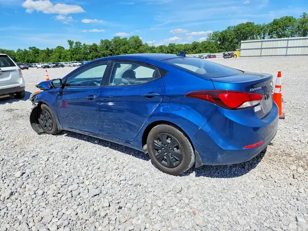 KMHDH4AE1GU492855 2016 HYUNDAI ELANTRA - Image 2