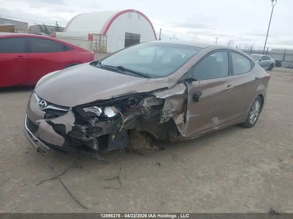 KMHDH4AE1GU551032 2016 HYUNDAI ELANTRA - Image 2