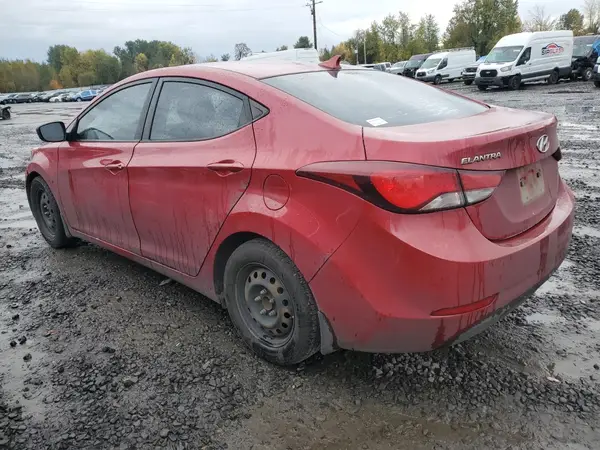 KMHDH4AE2GU478639 2016 HYUNDAI ELANTRA - Image 2