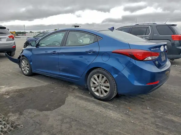 KMHDH4AE2GU480360 2016 HYUNDAI ELANTRA - Image 2