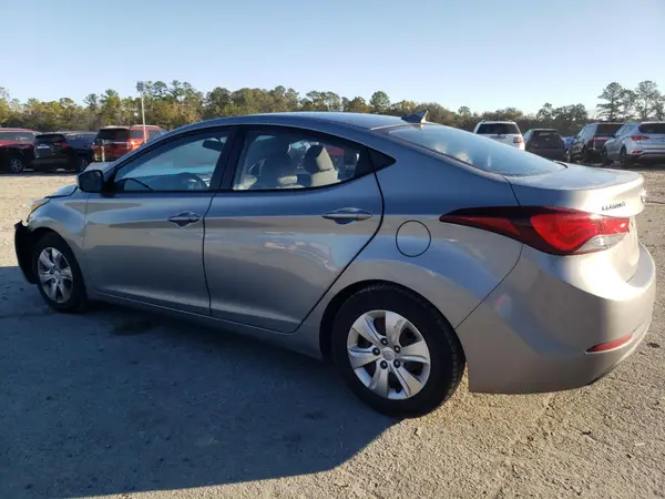 KMHDH4AE2GU492749 2016 HYUNDAI ELANTRA - Image 2