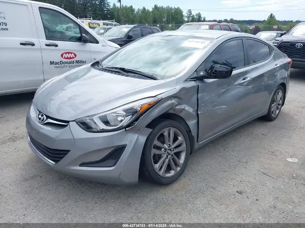 KMHDH4AE2GU533848 2016 HYUNDAI ELANTRA - Image 2