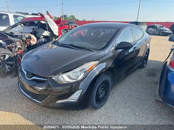 KMHDH4AE2GU539701 2016 HYUNDAI ELANTRA - Image 2