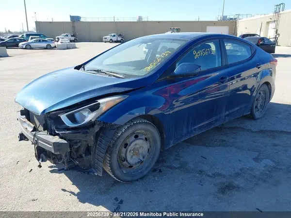KMHDH4AE3GU529792 2016 HYUNDAI ELANTRA - Image 2