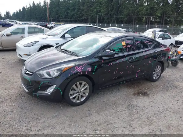 KMHDH4AE4GU475015 2016 HYUNDAI ELANTRA - Image 2