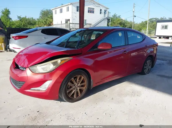 KMHDH4AE4GU511057 2016 HYUNDAI ELANTRA - Image 2