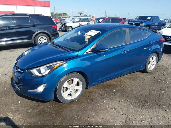KMHDH4AE4GU567077 2016 HYUNDAI ELANTRA - Image 2