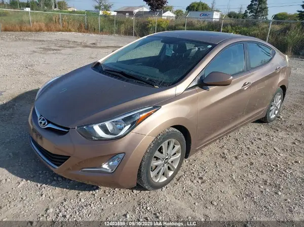 KMHDH4AE4GU570982 2016 HYUNDAI ELANTRA - Image 2