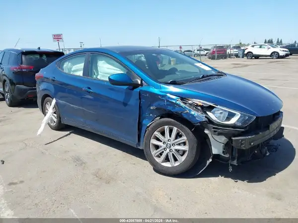 KMHDH4AE4GU619047 2016 HYUNDAI ELANTRA - Image 1