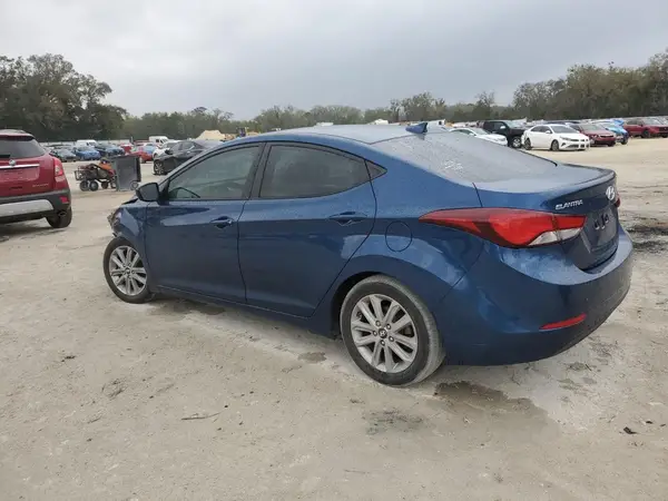 KMHDH4AE4GU635698 2016 HYUNDAI ELANTRA - Image 2