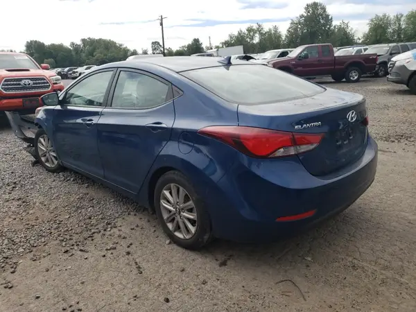 KMHDH4AE5GU478599 2016 HYUNDAI ELANTRA - Image 2