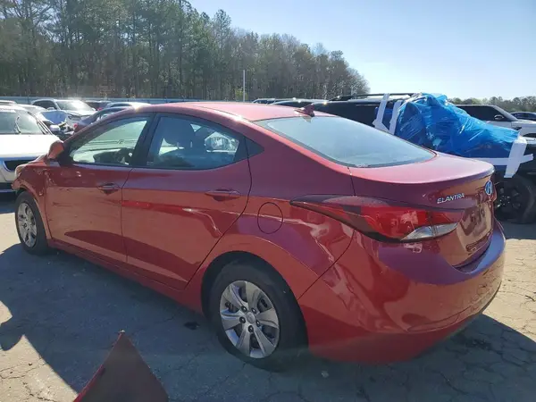 KMHDH4AE6GU517328 2016 HYUNDAI ELANTRA - Image 2